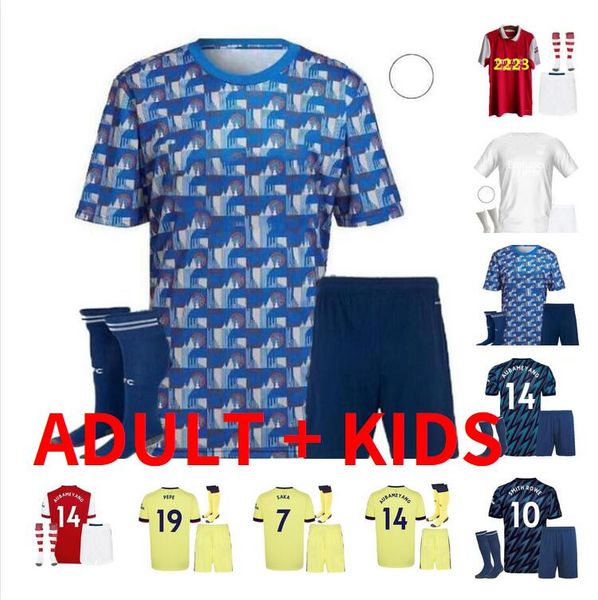 21 22 23 arsen home soccer jerseys odegaard thomas pepe saka tierney henry willian smith rowe 2021 2022 2023 football shirt set men kids kit, Black;yellow
21 22 23 arsen home soccer jerseys odegaard thomas pepe saka tierney henry willian smith rowe 2021 2022 2023 football shirt set men kids kit, Black;yellow