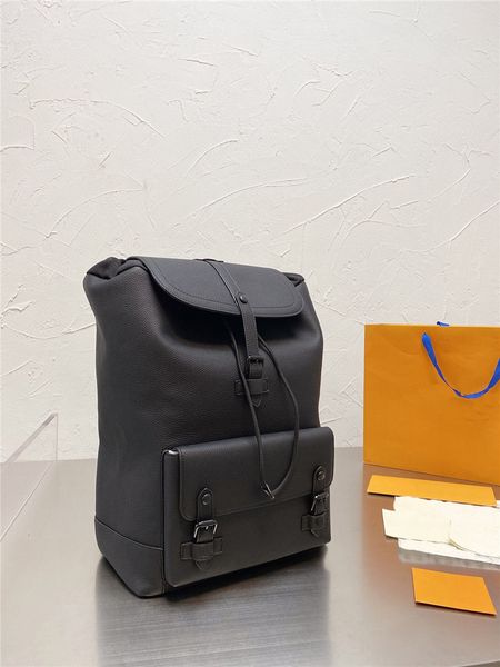 large capacity black leather backpack designer travel bag mens womens fashion bookbags handbags
large capacity black leather backpack designer travel bag mens womens fashion bookbags handbags