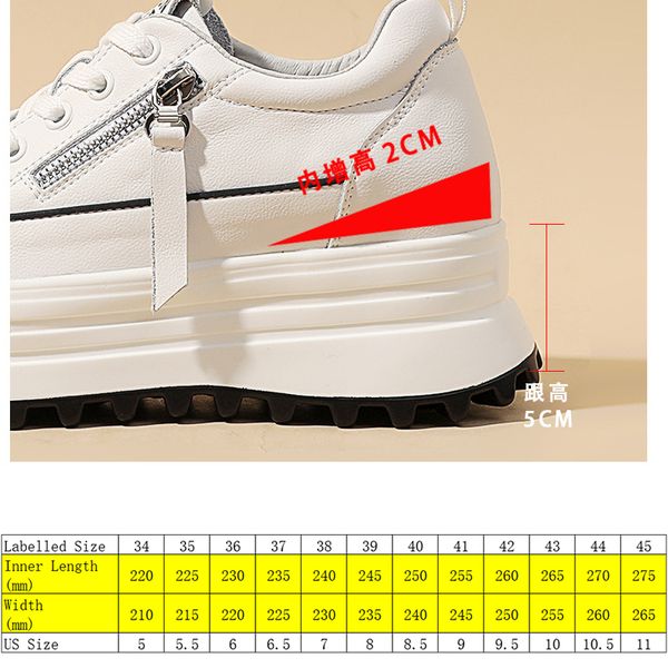 7cm genuine leather women casual shoes 7cm platform wedge female women fashion sneakers chunky spring autumn shoes summer, Black;yellow
7cm genuine leather women casual shoes 7cm platform wedge female women fashion sneakers chunky spring autumn shoes summer, Black;yellow