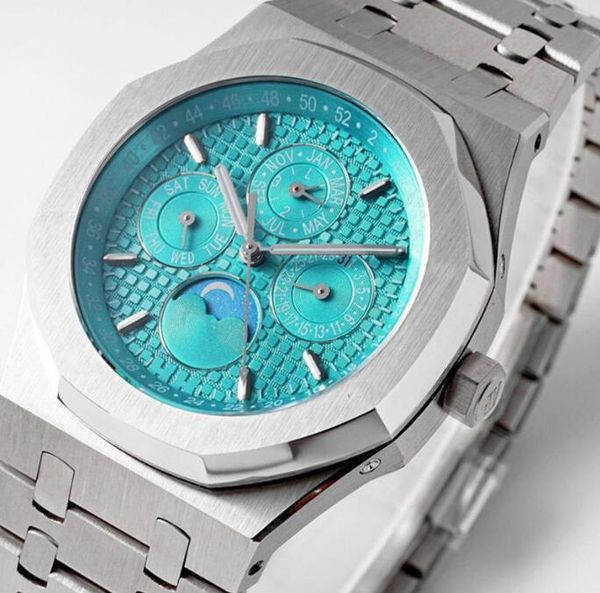 u1 mens watches automatic mechanical watch 41mm octagonal bezel waterproof fashion business wristwatches montre de luxe gifts men, Slivery;brown
u1 mens watches automatic mechanical watch 41mm octagonal bezel waterproof fashion business wristwatches montre de luxe gifts men, Slivery;brown