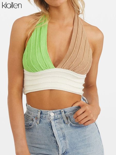 fashion casual knit patchwork camisole for women 2022 summer new streetwear wild basic female low chest crop top, White
fashion casual knit patchwork camisole for women 2022 summer new streetwear wild basic female low chest crop top, White