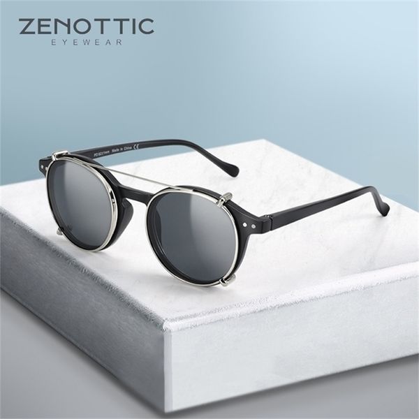 zenottic steampunk round clip on sunglasses men women sunglasses polarized lens magnetic removable optical computer glasses 220617, White;black
zenottic steampunk round clip on sunglasses men women sunglasses polarized lens magnetic removable optical computer glasses 220617, White;black