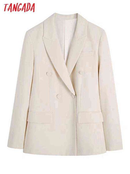 suit tangada women beige blazer female long sleeves elegant jacket ladies workw, White;black
suit tangada women beige blazer female long sleeves elegant jacket ladies workw, White;black