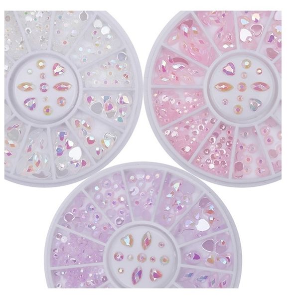 1box diy wheel tips crystal glitter 3d nail art decoration ab color acrylic diamond drill 220708, Silver;gold
1box diy wheel tips crystal glitter 3d nail art decoration ab color acrylic diamond drill 220708, Silver;gold