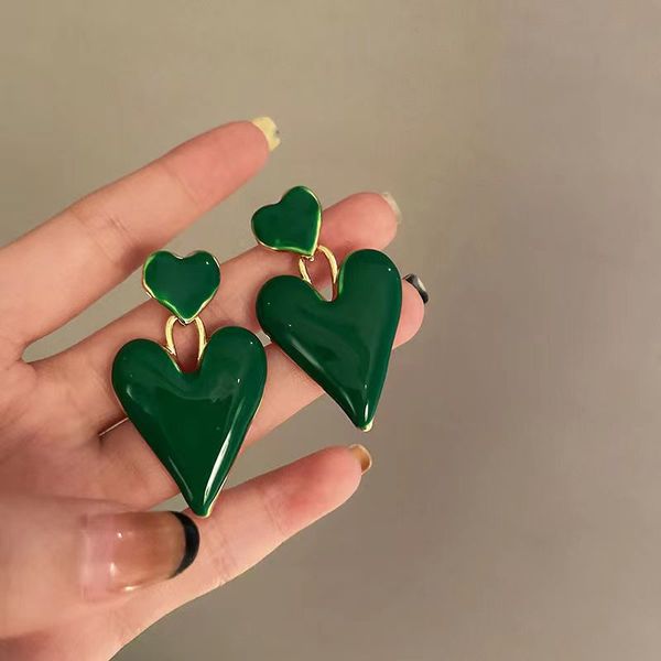 earrings 925 silver dangle chandelier love exaggeration green chain retro nightclub temperament jewelry women party fashion female personali
earrings 925 silver dangle chandelier love exaggeration green chain retro nightclub temperament jewelry women party fashion female personali