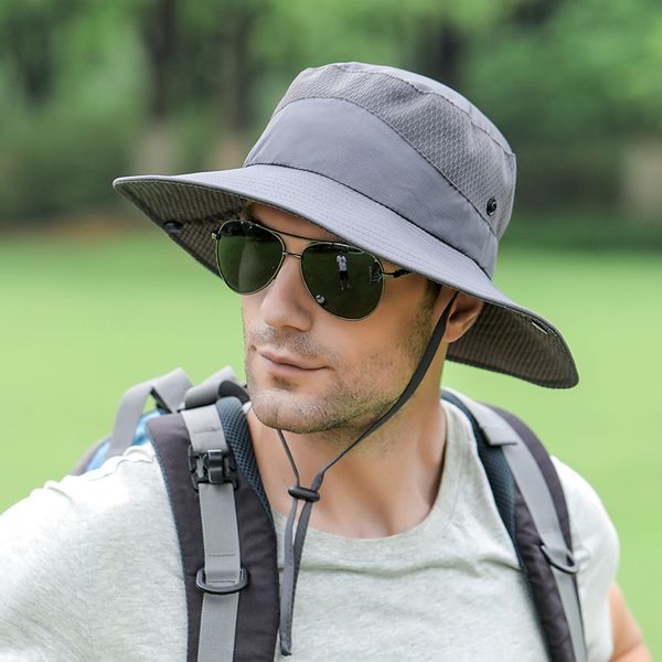 hat designer sun hat bucket hats 2022 new men's riding mountaineering fishing outdoor suns cap, Blue;gray
hat designer sun hat bucket hats 2022 new men's riding mountaineering fishing outdoor suns cap, Blue;gray
