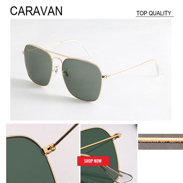 2019 factory whole selling new metal brand mens womens gafas caravan designer sun glasses uv400 rd3136 square 283i, White;black 
2019 factory whole selling new metal brand mens womens gafas caravan designer sun glasses uv400 rd3136 square 283i, White;black