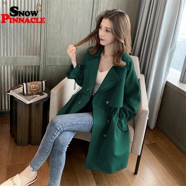 women trench fashion slim double button autumn coat female casual windbreak collection trench coat 201030, Tan;black
women trench fashion slim double button autumn coat female casual windbreak collection trench coat 201030, Tan;black