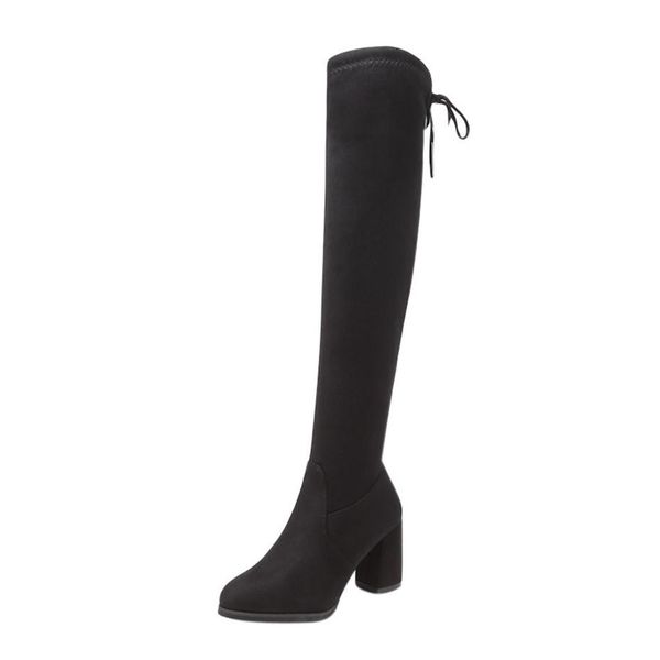 new flock leather women over the knee boots lace up high heels women shoes lace up winter boots warm size 35-40 t2001042403, Black
new flock leather women over the knee boots lace up high heels women shoes lace up winter boots warm size 35-40 t2001042403, Black