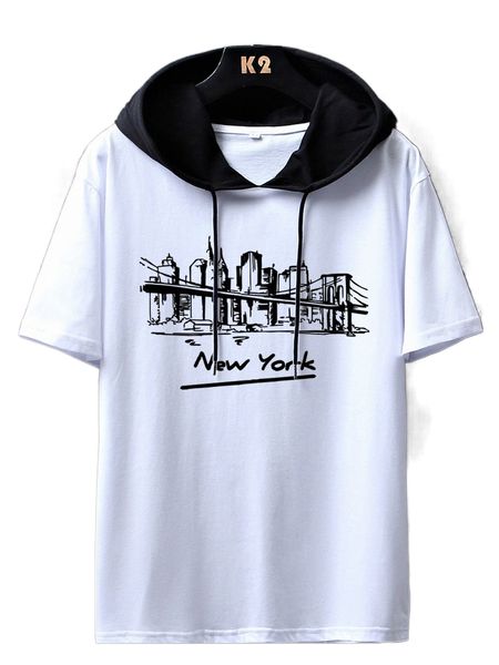 romwe guys letter graphic drawstring tee e01t#, White;black
romwe guys letter graphic drawstring tee e01t#, White;black