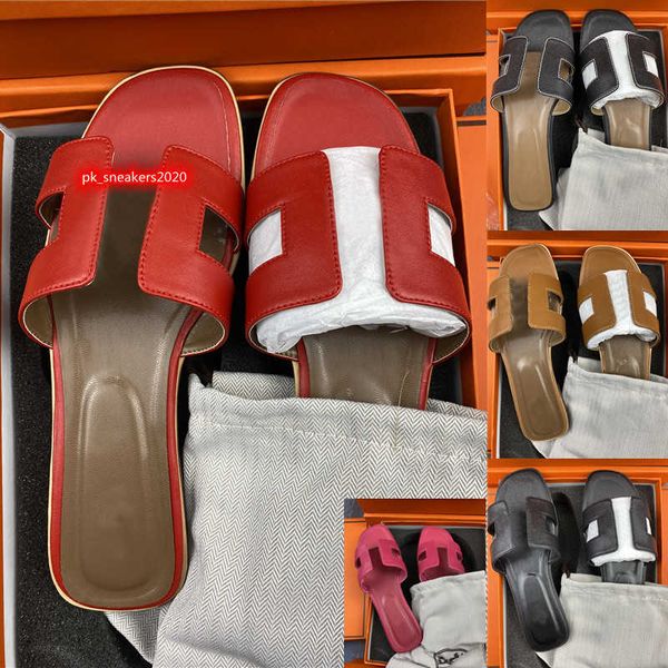 with box oran sandal designer slides slippers women shoes genuine leather filp flops sandals summer luxury flat slides ladies beach slide, Black
with box oran sandal designer slides slippers women shoes genuine leather filp flops sandals summer luxury flat slides ladies beach slide, Black