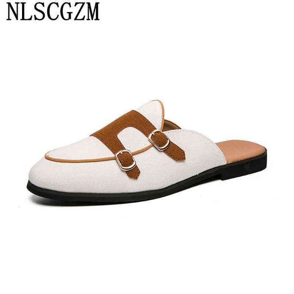 mules double monk strap shoes slippers men summer 2022 for casual beach half zapatilla hombr220513, Black
mules double monk strap shoes slippers men summer 2022 for casual beach half zapatilla hombr220513, Black