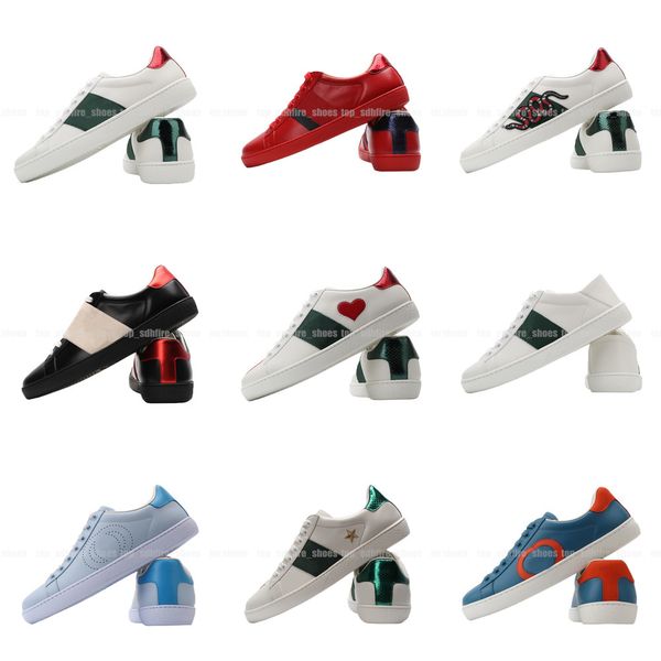 2022 new mens womens designer sneakers casual shoes low cut italy stripes flat leather snake tiger walking sports, Black
2022 new mens womens designer sneakers casual shoes low cut italy stripes flat leather snake tiger walking sports, Black