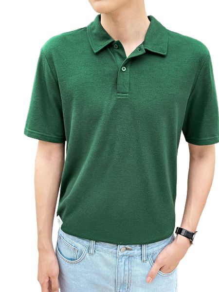 men bow front polo shirt v0a5#, White;black
men bow front polo shirt v0a5#, White;black