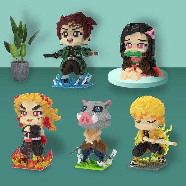 huiya01 1670pcs anime demon slayer building blocks kimetsu no yaiba kamado tanjirou nezuko inosuke zenitsu bricks diy 3d model toys q0722
huiya01 1670pcs anime demon slayer building blocks kimetsu no yaiba kamado tanjirou nezuko inosuke zenitsu bricks diy 3d model toys q0722