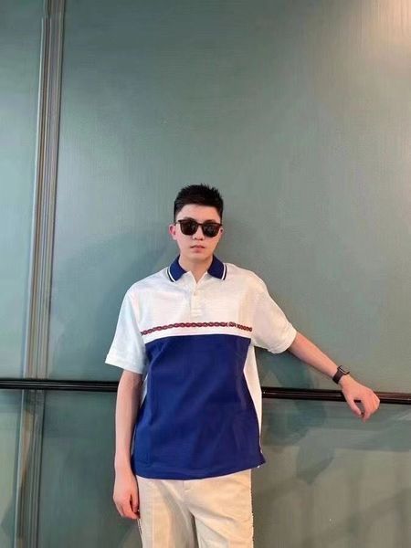 2022 summer polo shirts new embroidered red and green twisted forming apricot and blue classic versatile men's short sleeve business, White;black
2022 summer polo shirts new embroidered red and green twisted forming apricot and blue classic versatile men's short sleeve business, White;black
