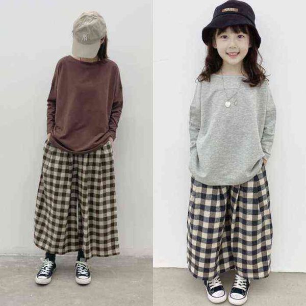 autumn family fashion plaid wide leg trousers mother and girls cotton soft japan style loose pants aa220326, Red;yellow
autumn family fashion plaid wide leg trousers mother and girls cotton soft japan style loose pants aa220326, Red;yellow