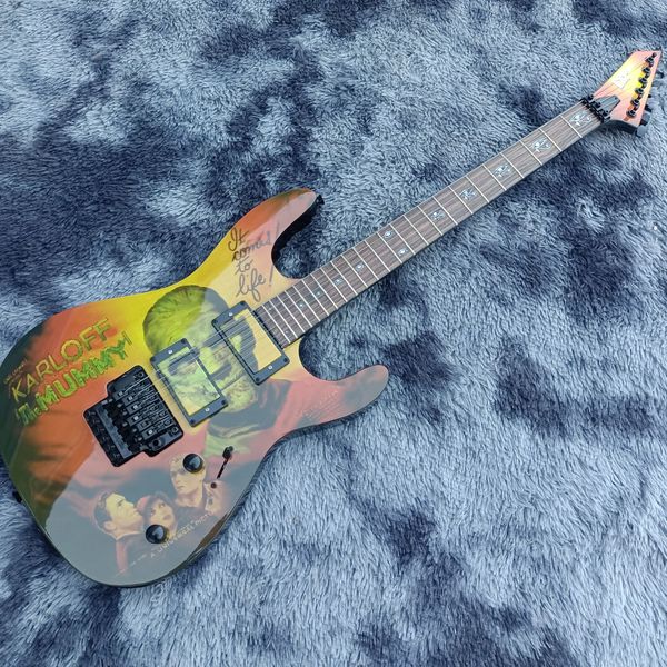 2021custom kirk hammett kh-3 karloff mummy electric guitar custom painted & airbrushed by eye kandi, floyd rose tremolo bridge
2021custom kirk hammett kh-3 karloff mummy electric guitar custom painted & airbrushed by eye kandi, floyd rose tremolo bridge