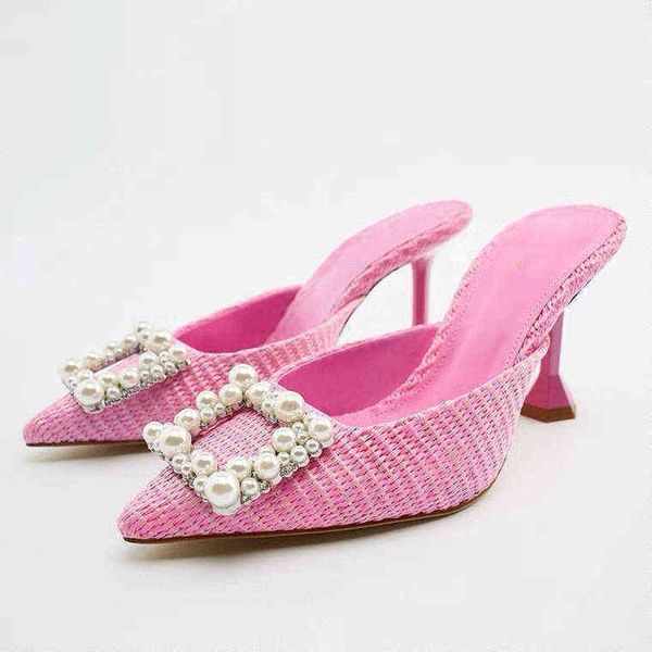 slippers pumps women shoes new style square button rhinestone high heels pointed shallow mouth sandals fashion beach slippers slides 220523, Black
slippers pumps women shoes new style square button rhinestone high heels pointed shallow mouth sandals fashion beach slippers slides 220523, Black