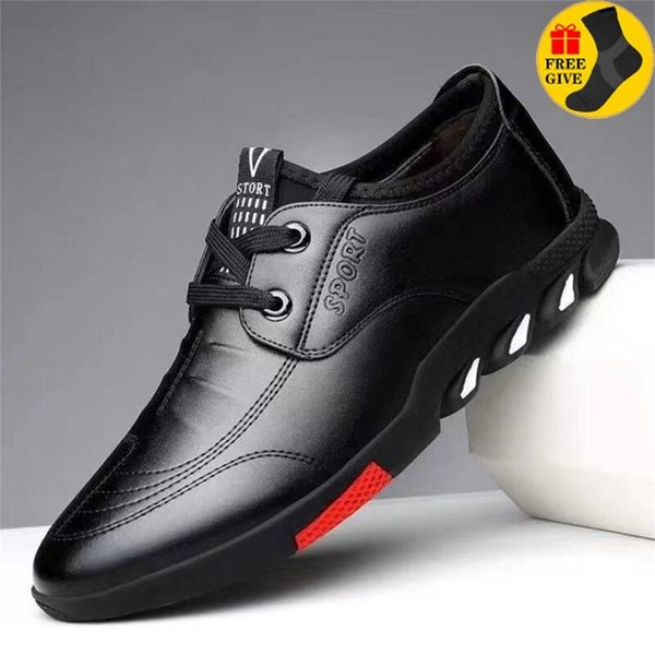 fashion men leather shoes daily office sneakers zapatos hombre casual loafers comfortable soft driving walking 220726, Black
fashion men leather shoes daily office sneakers zapatos hombre casual loafers comfortable soft driving walking 220726, Black