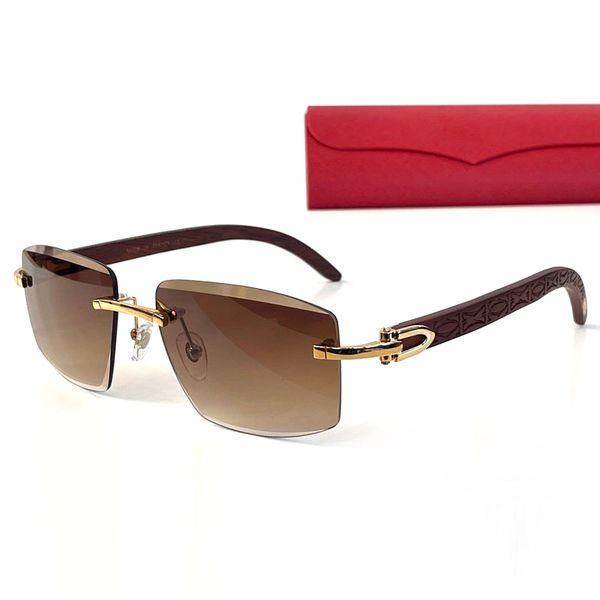 Irregular Designer Sunglasses for Men Woman Aluminum Rimless Buff Attitude Sun glasses Fashion Style Carter Polarized Protect Eyeglasses Gafas Lunettes de Soleil
Irregular Designer Sunglasses for Men Woman Aluminum Rimless Buff Attitude Sun glasses Fashion Style Carter Polarized Protect Eyeglasses Gafas Lunettes de Soleil