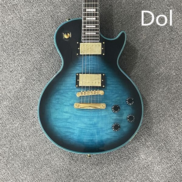 in stock lp custom electric guitar cloud maple veneer transparent blue gold accessories guitarra guitars
in stock lp custom electric guitar cloud maple veneer transparent blue gold accessories guitarra guitars