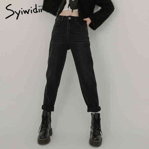 black high waisted mom jeans for women denim harem pants blue gray vintage streetwear fashion spring casual 210415
black high waisted mom jeans for women denim harem pants blue gray vintage streetwear fashion spring casual 210415