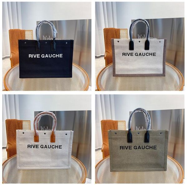 2022 designer handbags rive gauche tote bag shopping bag for women fashion linen large beach bags luxury travel bags
2022 designer handbags rive gauche tote bag shopping bag for women fashion linen large beach bags luxury travel bags