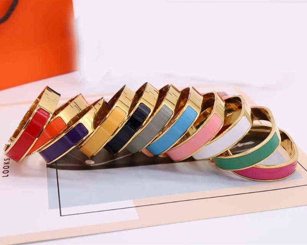 12mm classic enamel rainbow woman bracelet bangle titanium steel bracelets for man women jewelry design jewelrysxk2j, Black
12mm classic enamel rainbow woman bracelet bangle titanium steel bracelets for man women jewelry design jewelrysxk2j, Black