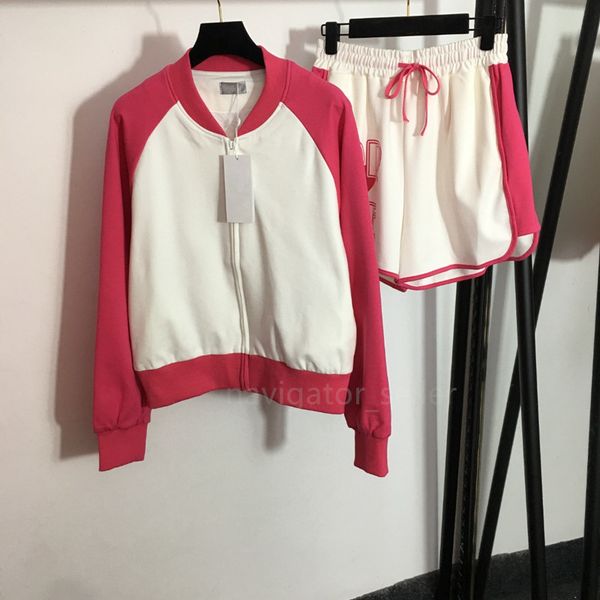 luxury women's tracksuits running two pieces baseball jackets shorts suits excerise sport gym long sleeve short pants elastic waist, Black;red
luxury women's tracksuits running two pieces baseball jackets shorts suits excerise sport gym long sleeve short pants elastic waist, Black;red