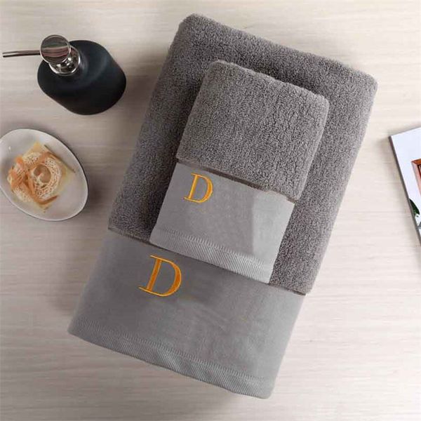 100% cotton l home towel 2 piece set letter embroidery bath towels water absorption washcloths gift
100% cotton l home towel 2 piece set letter embroidery bath towels water absorption washcloths gift
