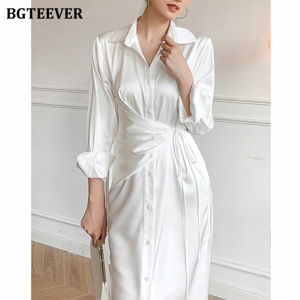 bgteever stylish vintage turn-down collar women shirt dress spring full sleeve single-breasted lace up female dress 2022, Black;gray
bgteever stylish vintage turn-down collar women shirt dress spring full sleeve single-breasted lace up female dress 2022, Black;gray