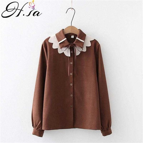 hsa women spring long sleeve blouses and shirts floral neck bow tie cute outer shirts loose office lady warm velvet winter shirt 210716, White
hsa women spring long sleeve blouses and shirts floral neck bow tie cute outer shirts loose office lady warm velvet winter shirt 210716, White