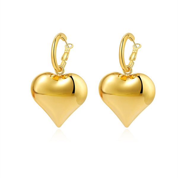 2022 new three-dimensional love stud earrings niche design peach heart exaggerated high fashion all-match jewelry gift accessories, Golden;silver
2022 new three-dimensional love stud earrings niche design peach heart exaggerated high fashion all-match jewelry gift accessories, Golden;silver