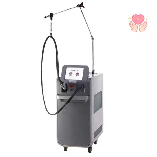 755+1064nm double wavelength fiber laser permanent hair removal machine 5mm-18mm changable spot size factory price machine, Black
755+1064nm double wavelength fiber laser permanent hair removal machine 5mm-18mm changable spot size factory price machine, Black