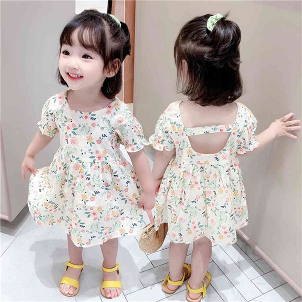 baby girl dress floral dress for girl casual style dress for kids summer kids costume 210412, Red;yellow
baby girl dress floral dress for girl casual style dress for kids summer kids costume 210412, Red;yellow