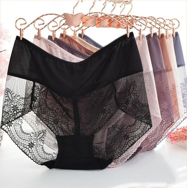 womens mesh panties large sizes ultra-thin lace transparent big briefs plus size female underwear with high waist, Black;pink
womens mesh panties large sizes ultra-thin lace transparent big briefs plus size female underwear with high waist, Black;pink
