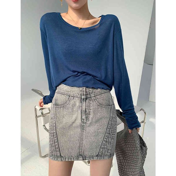 women's t-shirt women's summer light lazy sunscreen bottoming shirt really fragrant law shows thin temperament long sleeved zhqf, White
women's t-shirt women's summer light lazy sunscreen bottoming shirt really fragrant law shows thin temperament long sleeved zhqf, White