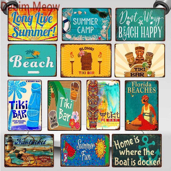 shabby chic tiki bar florida beach metal signs vintage summer camp california surfing paradise wall art stickers home deco
shabby chic tiki bar florida beach metal signs vintage summer camp california surfing paradise wall art stickers home deco