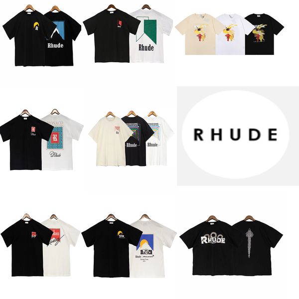 luxury men's t-shirts rhude classic sunset theme logo snow mountain print couple short sleeves women's trend polo shirts factory o, White;black
luxury men's t-shirts rhude classic sunset theme logo snow mountain print couple short sleeves women's trend polo shirts factory o, White;black