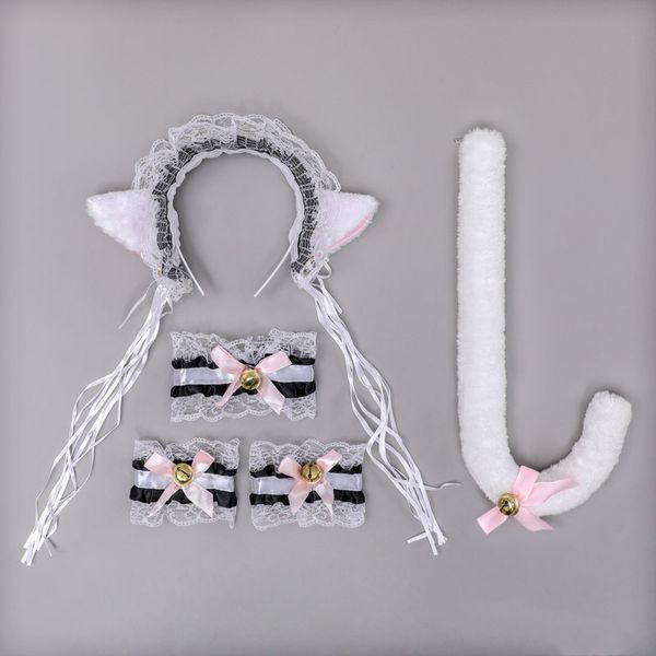 cosplay headwear lo mother accessories maid lace cat tail ears headband set accessoires toys for womans
cosplay headwear lo mother accessories maid lace cat tail ears headband set accessoires toys for womans