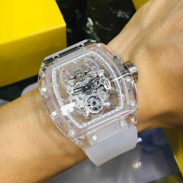 luxury mens mechanics watches richa milles wristwatch white fully hollowed out transparent technology automatic mechanical fashion trend, Slivery;golden
luxury mens mechanics watches richa milles wristwatch white fully hollowed out transparent technology automatic mechanical fashion trend, Slivery;golden