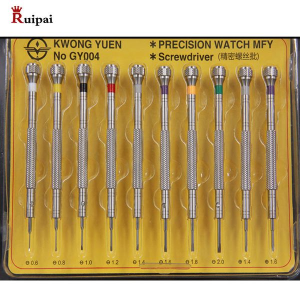 10 pcs 316 steel extreme hardness watch screwdriver set precision maker screwdrivers for repair tools 220617
10 pcs 316 steel extreme hardness watch screwdriver set precision maker screwdrivers for repair tools 220617