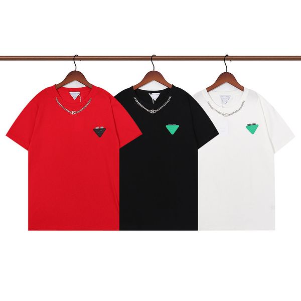 2022 famous mens highs quality t shirt letter print round neck short sleeve black white fashion men women tees a#45, White;black
2022 famous mens highs quality t shirt letter print round neck short sleeve black white fashion men women tees a#45, White;black