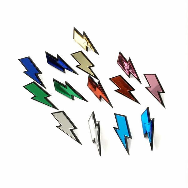 lightning stud earrings for women 7 colors mirror acrylic trendy geometric hiphop rock fashion accessories, Golden;silver
lightning stud earrings for women 7 colors mirror acrylic trendy geometric hiphop rock fashion accessories, Golden;silver