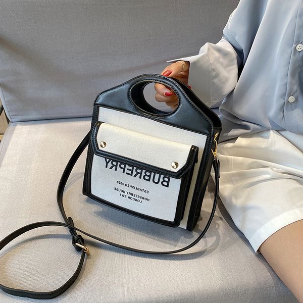 designer bags autumn 2022 new fashion hand-held women's bag trend canvas splicing color contrast personalized versatile one shoulder me
designer bags autumn 2022 new fashion hand-held women's bag trend canvas splicing color contrast personalized versatile one shoulder me