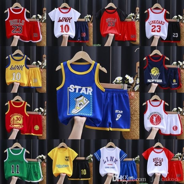 designers outdoor tracksuits childrens basketball jerseys suit summer vest shorts sets quick drying 2 piece set for kids
designers outdoor tracksuits childrens basketball jerseys suit summer vest shorts sets quick drying 2 piece set for kids