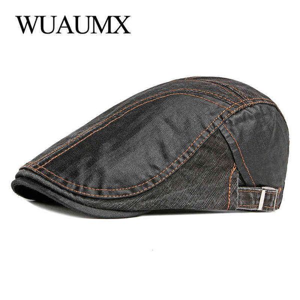 wuaumx british style beret hats men women spring summer patchwork visor cap flat hat random duck mouth hat painter beret cap j220722, Blue;gray
wuaumx british style beret hats men women spring summer patchwork visor cap flat hat random duck mouth hat painter beret cap j220722, Blue;gray