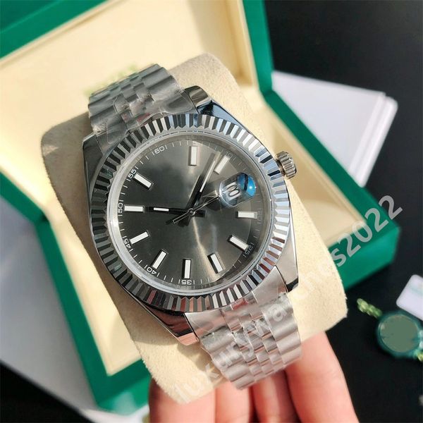fashion mens watch gs &facotry grey dial 41mm asia 2813 automatic movement mechanical stainless steel designer jubilee datejust dropshipping, Slivery;brown
fashion mens watch gs &facotry grey dial 41mm asia 2813 automatic movement mechanical stainless steel designer jubilee datejust dropshipping, Slivery;brown