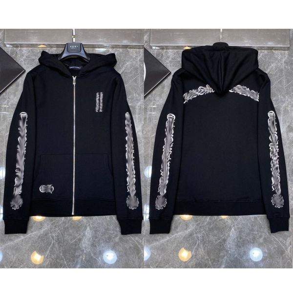 fashion loose mens sweatshirts classic brand ch designer hoodie horseshoe sanskrit print luxury zipper jacket pullover hooded coat women sw, Black
fashion loose mens sweatshirts classic brand ch designer hoodie horseshoe sanskrit print luxury zipper jacket pullover hooded coat women sw, Black